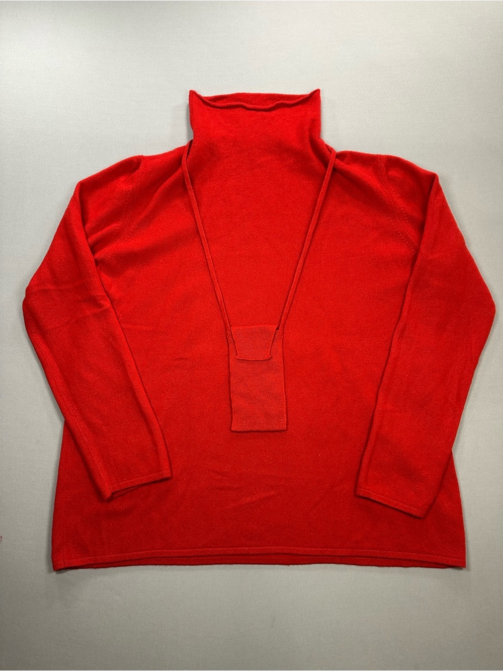 Lorena Antoniazzi Mockneck 100% Cashmere Sweater w/ Pouch - Womens US Large